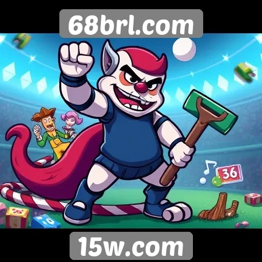 A variedade de jogos disponíveis em 68brl.com